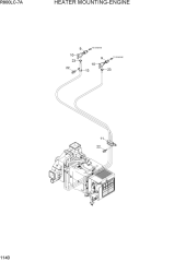 HEATER MOUNTING-ENGINE