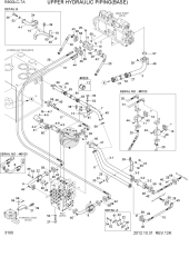UPPER HYDRAULIC PIPING(BASE)