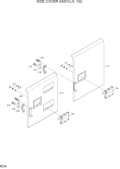 SIDE COVER ASSY(LH, 1/2)
