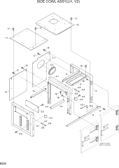 SIDE COWL ASSY(LH, 1/2)