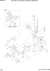 BUCKET CONTROL GROUP(L/REACH)