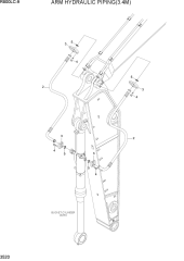 ARM HYDRAULIC PIPING(3.4M)