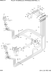 PILOT HYDRAULIC PIPING(CONTROL 1)