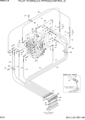 PILOT HYDRAULIC PIPING(CONTROL 2)