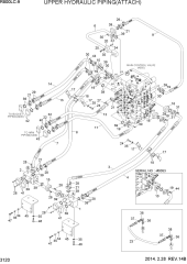UPPER HYDRAULIC PIPING(ATTACH)
