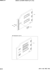 SIDE COVER ASSY(LH, 1/2)
