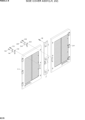 SIDE COVER ASSY(LH, 2/2)