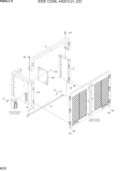 SIDE COWL ASSY(LH, 2/2)