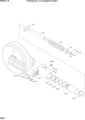 TENSION CYLINDER ASSY