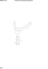 PISTON COOLING NOZZLE