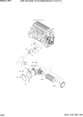 AIR INTAKE SYSTEM(HEAVY DUTY)