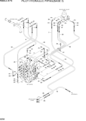 PILOT HYDRAULIC PIPING(BASE 3)