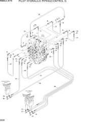 PILOT HYDRAULIC PIPING(CONTROL 3)