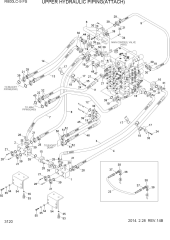 UPPER HYDRAULIC PIPING(ATTACH)