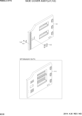 SIDE COVER ASSY(LH, 1/2)
