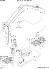 BREAKER HYD PIPING