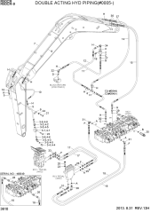 DOUBLE ACTING PIPING KIT(#0005-)