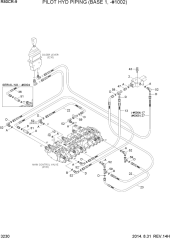 PILOT HYD PIPING(BASE 1, -#1002)