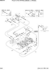PILOT HYD PIPING(BASE 2, -#1002)