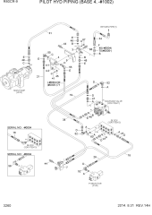 PILOT HYD PIPING(BASE 4, -#1002)