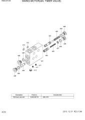 SWING MOTOR(4/4, TIMER VALVE)
