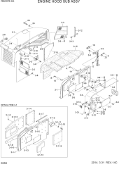 ENGINE HOOD SUB ASSY