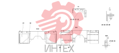 Платформа и кронштейн в сборе 10671016 (часть 3)