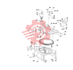 Платформа поворотная в сборе SDJ450.1 A810421000785