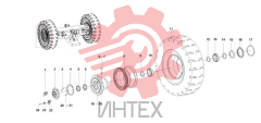 Вал рулевого управления RSC45.8 10424819 (часть 1)