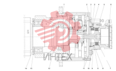 Комплектующие ремкомплекта GFB80T3B186-05 60207608