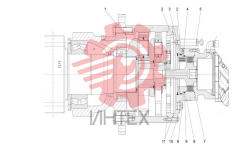 Комплектующие ремкомплекта GFB80T3B186-06 60207609