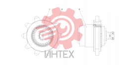 Редуктор гусениц 13821282