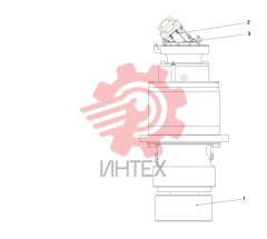 Редуктор поворотный 61W-VAL 21029247
