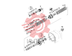 Вал вращающийся DANA 60135358