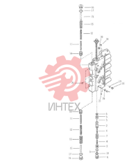 Комплектующие регулирующего клапана 60138722