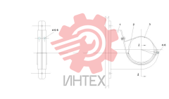 Опора воздухозаборника 11576740