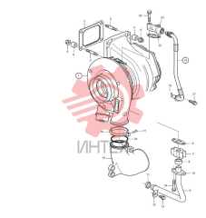 Турбокомпрессор TAD1340VE VOLVO 60203711