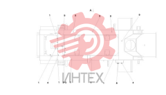Корпус зажима трубы 12364911 (часть 2)