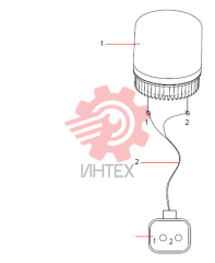 Лампа сигнальная 12893720