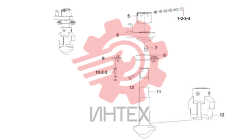 Устройство поворотное запорное 13559292
