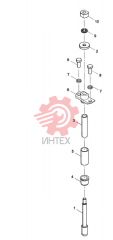 Узел подъема штифта 13394788