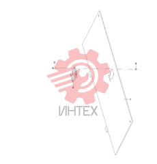 Установка накладной пластины 12608721
