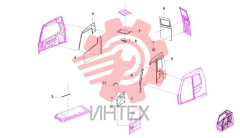 Обвес кабины 11694930