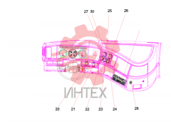Переключатели приборной панели 11287319