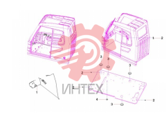 Жгут проводов кабины SJC6II25PS3.3 12954862