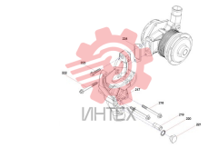 Комплектующие водяного насоса WP10.336E53 DHL10Q0078 247kW 60273261