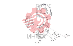 Корпус маховика WP10.336E53 DHL10Q0078 247kW 60273261