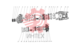 Насос шестеренный CBWG40D12R 60250775