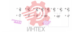 Переключатели панели 50T SJC6150S1.3700 12936647