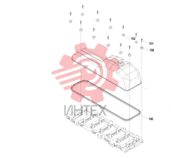 Поддон масляный WP10.336E53 DHL10Q0078 247kW 60273261